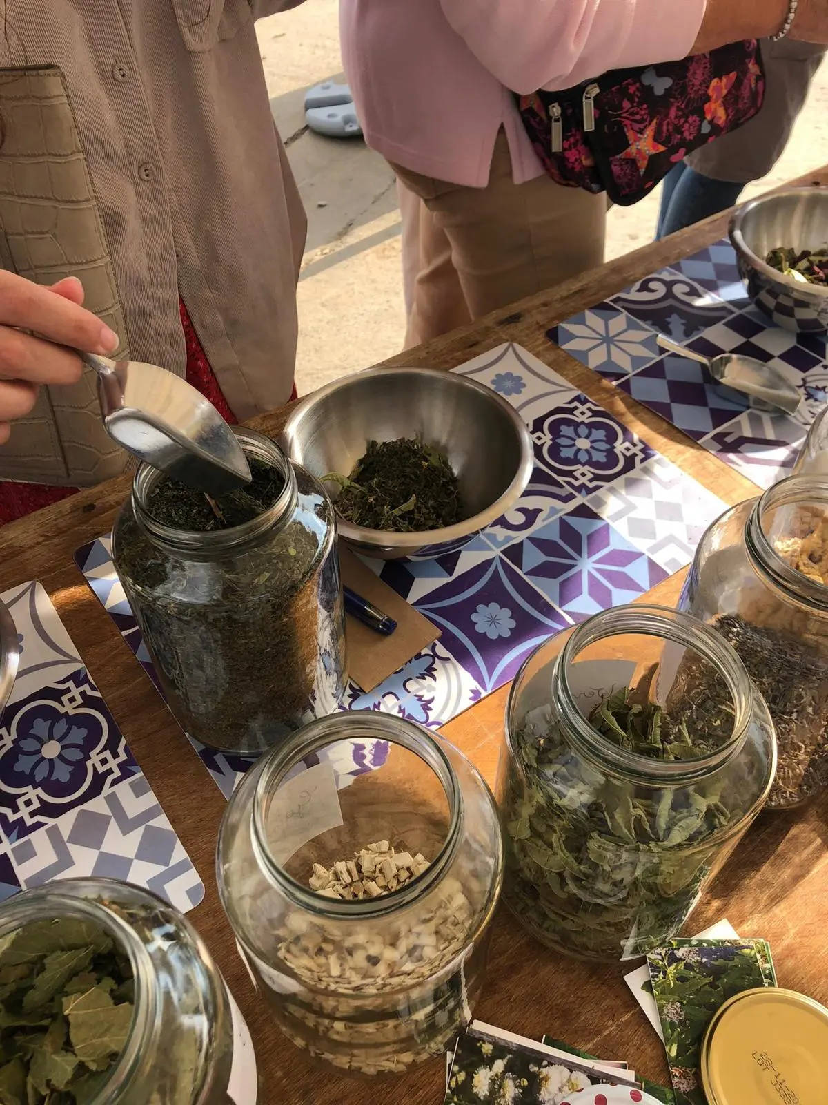 création de tisanes personnalisées