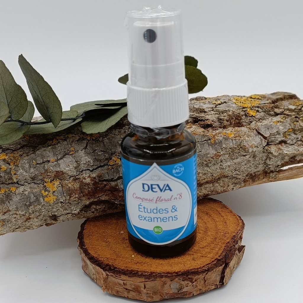 08 ETUDES ETEXAMENS SPRAY 15ML - ELIXIR FLORAL - DEVA