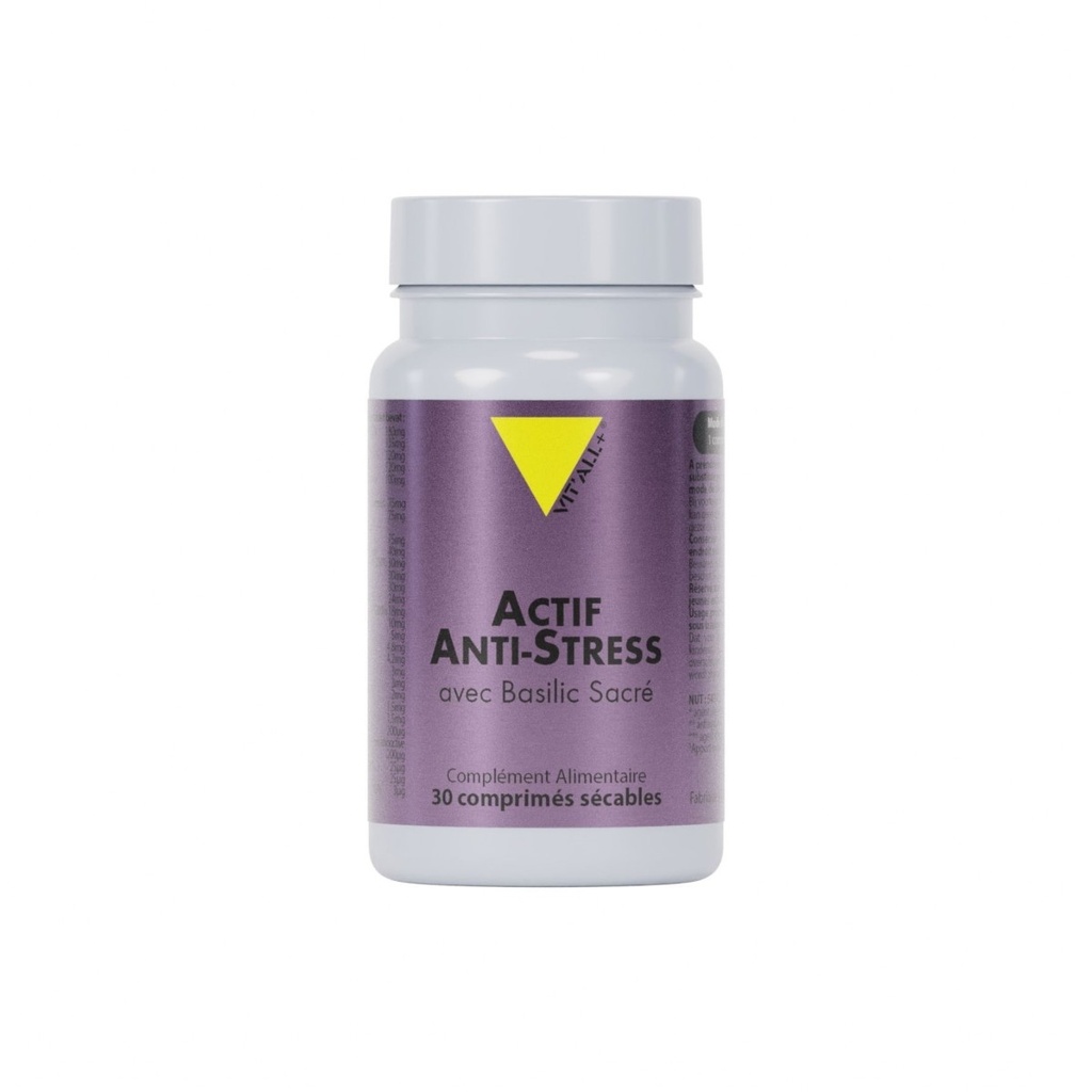 ACTIF ANTI-STRESS - 30 COMPRIMES SECABLES - VIT ALL +