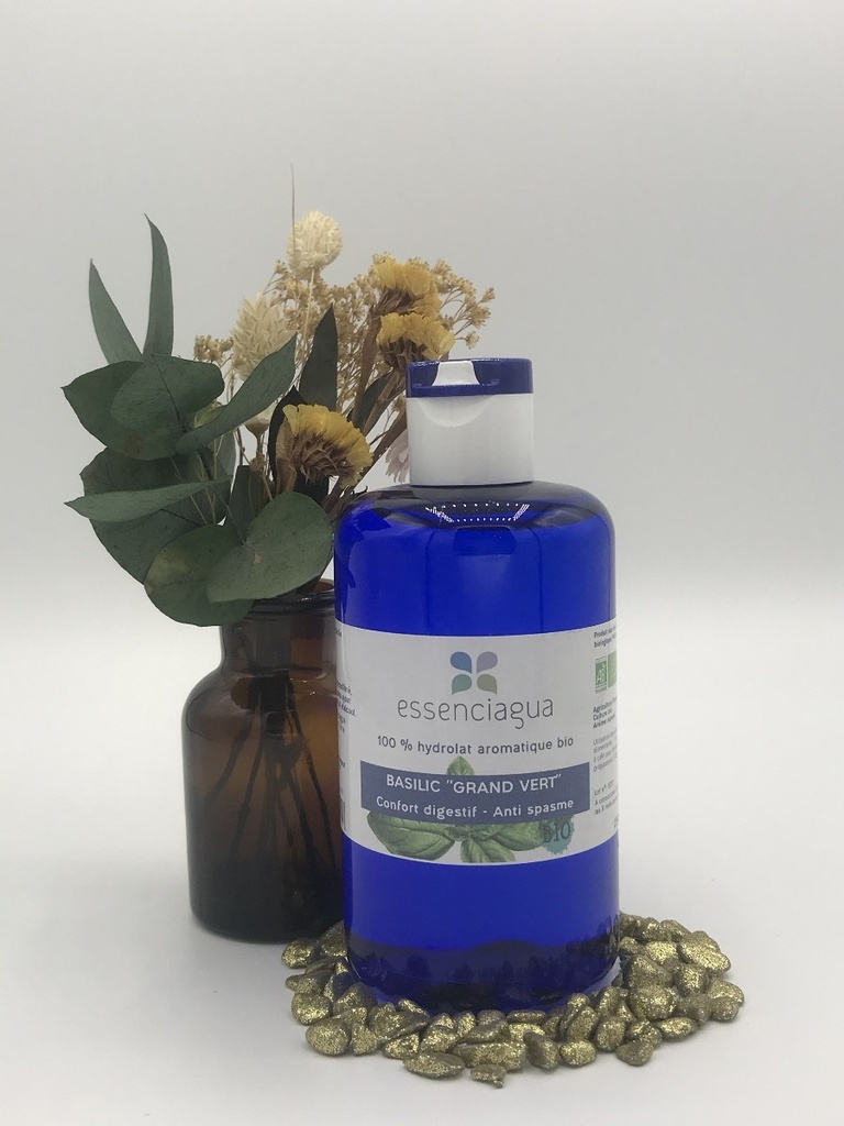 BASILIC GRAND VERT HYDROLAT BIO 250ML - ESSENCIAGUA
