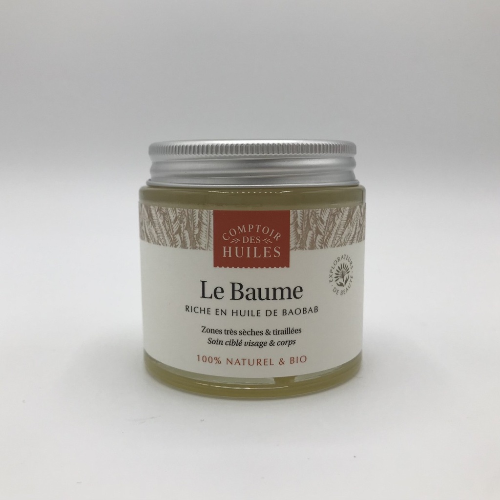 BAUME NOURRISSANT A L HUILE DE BAOBAB - 50ML - COMPTOIR DES HUILES