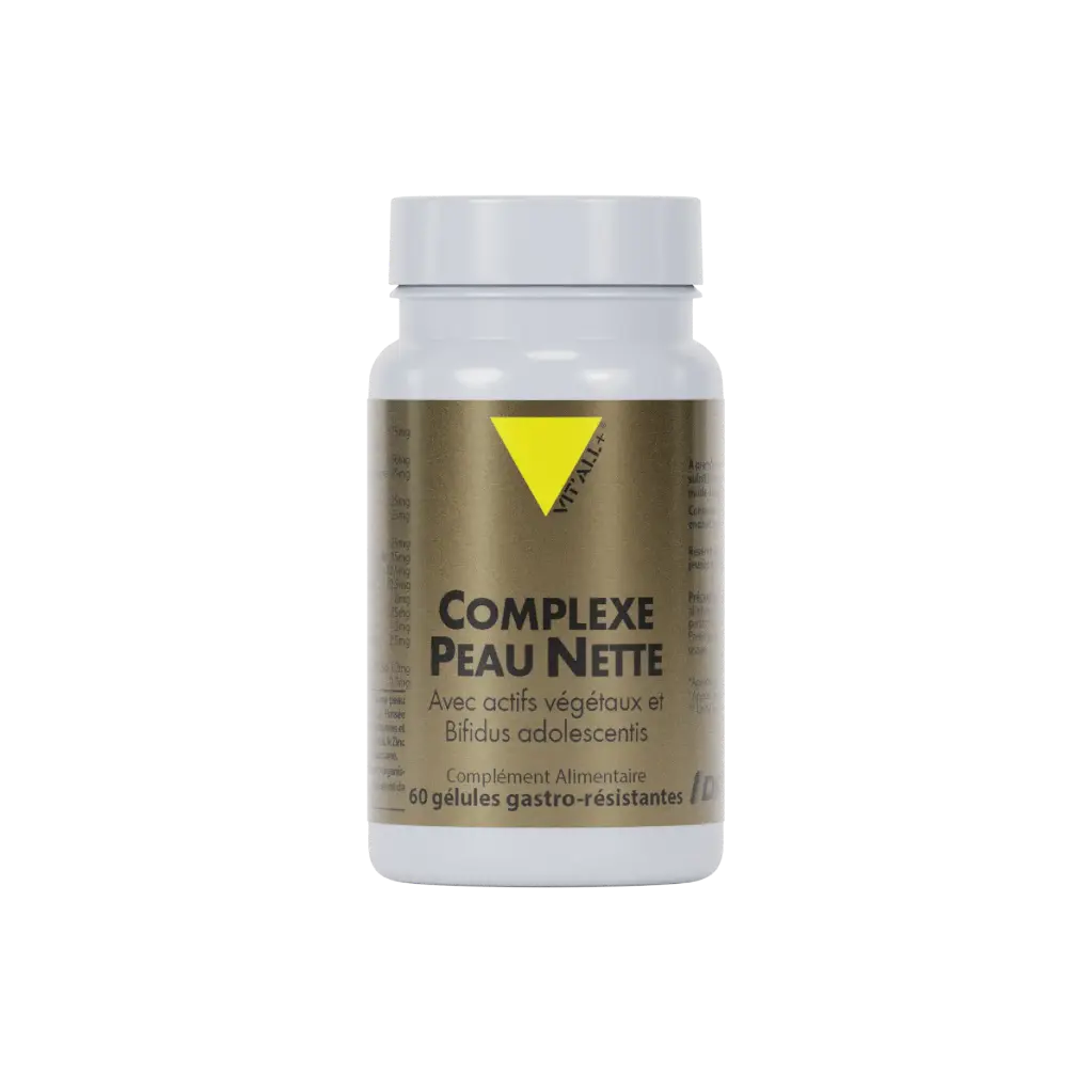 COMPLEXE PEAU NETTE - 60 GELULES - VIT ALL +