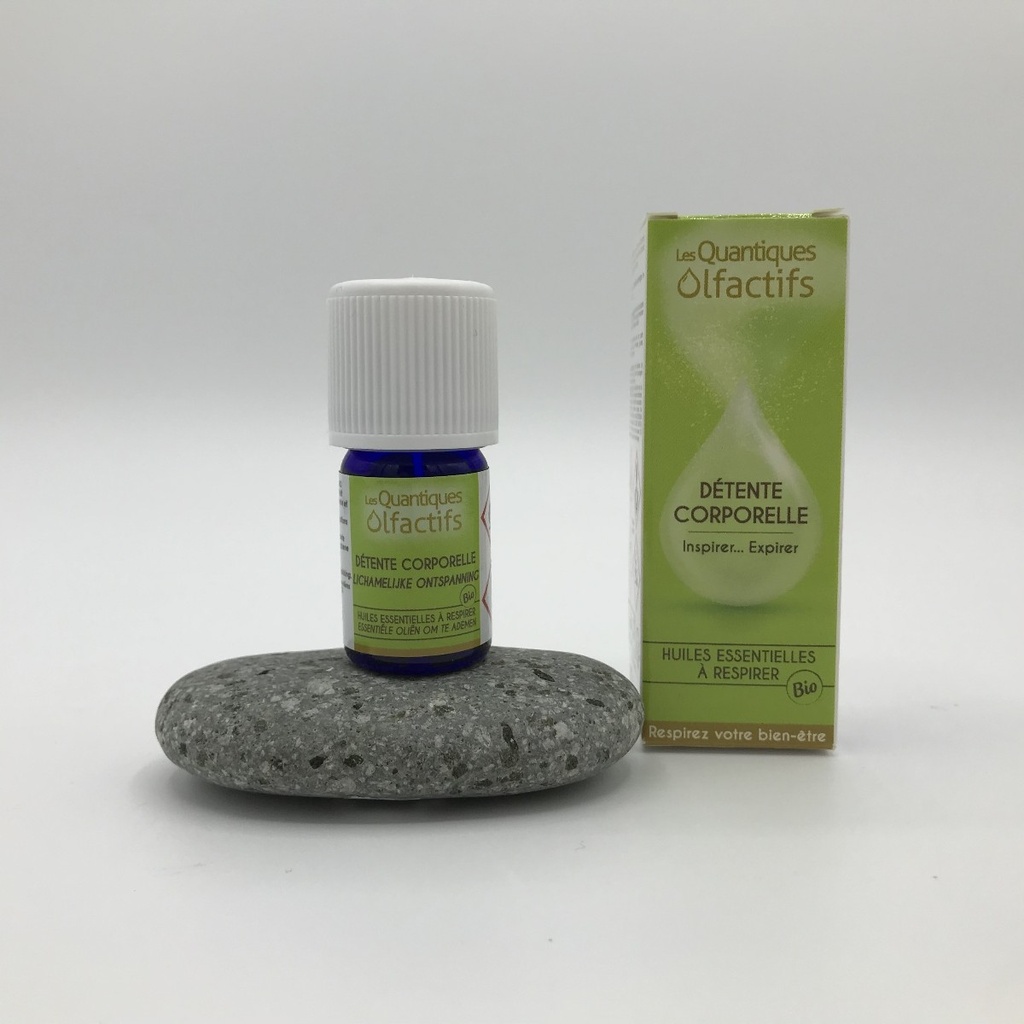 DETENTE CORPORELLE 5ML - QUANTIQUE OLFACTIF - BIO -