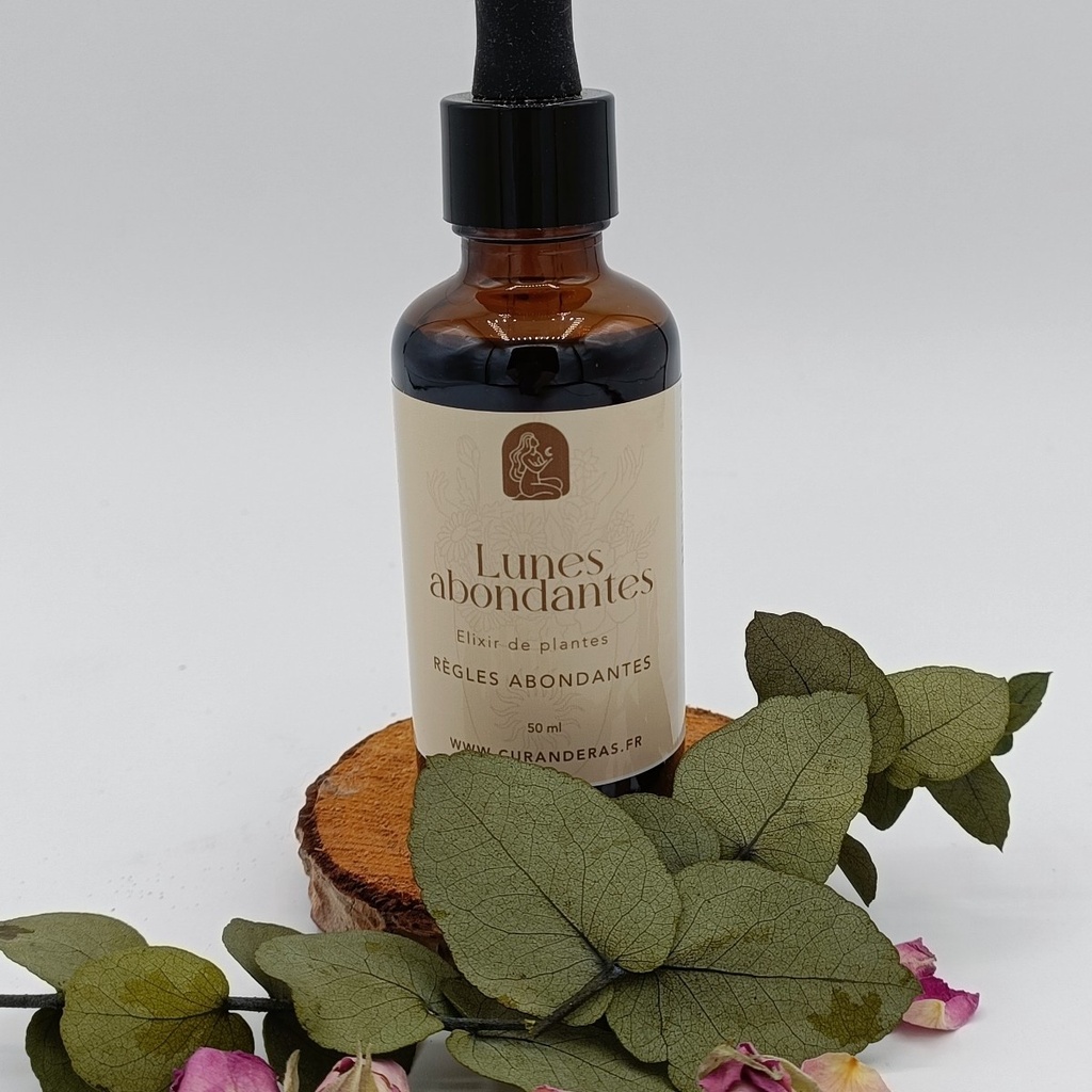 ELIXIR LUNES ABONDANTES - Sans alcool - 100 ML - CURANDERAS