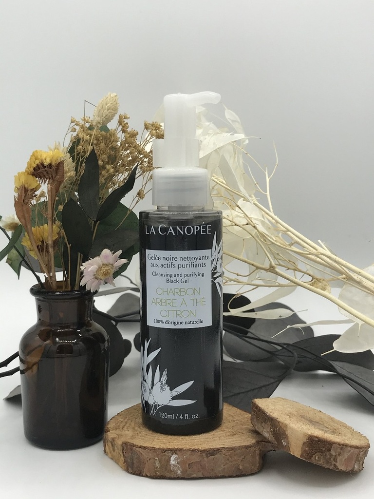 GELÉE NOIRE AUX ACTIFS PURIFIANTS - LA CANOPÉE
