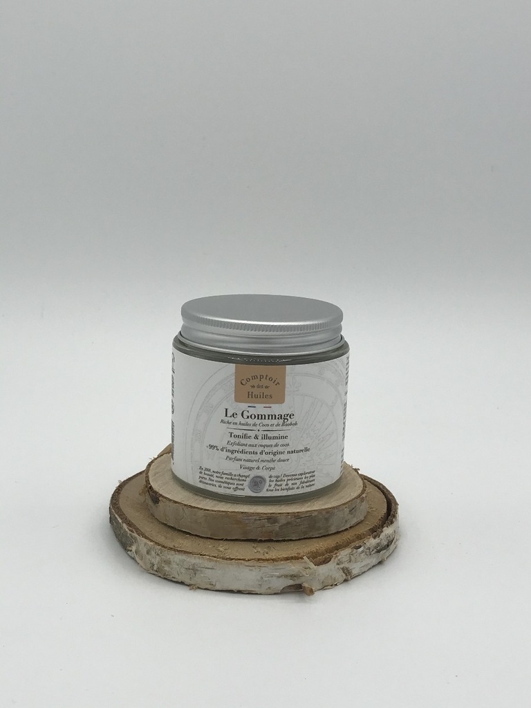 GOMMAGE CORPOREL HUILE DE BAOBAB - 100ML - COMPTOIR DES HUILES