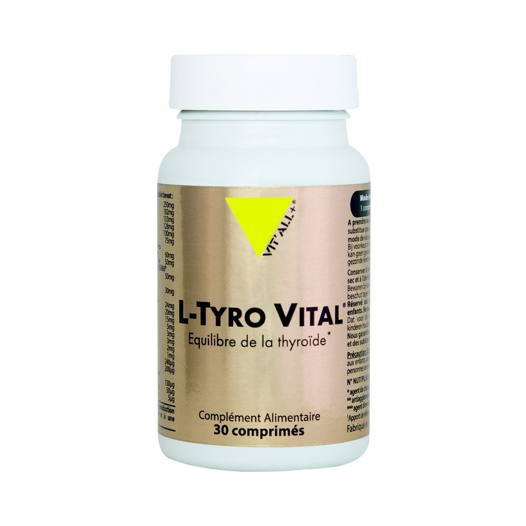 L-TYRO VITAL - 30 COMPRIMES - VIT ALL +