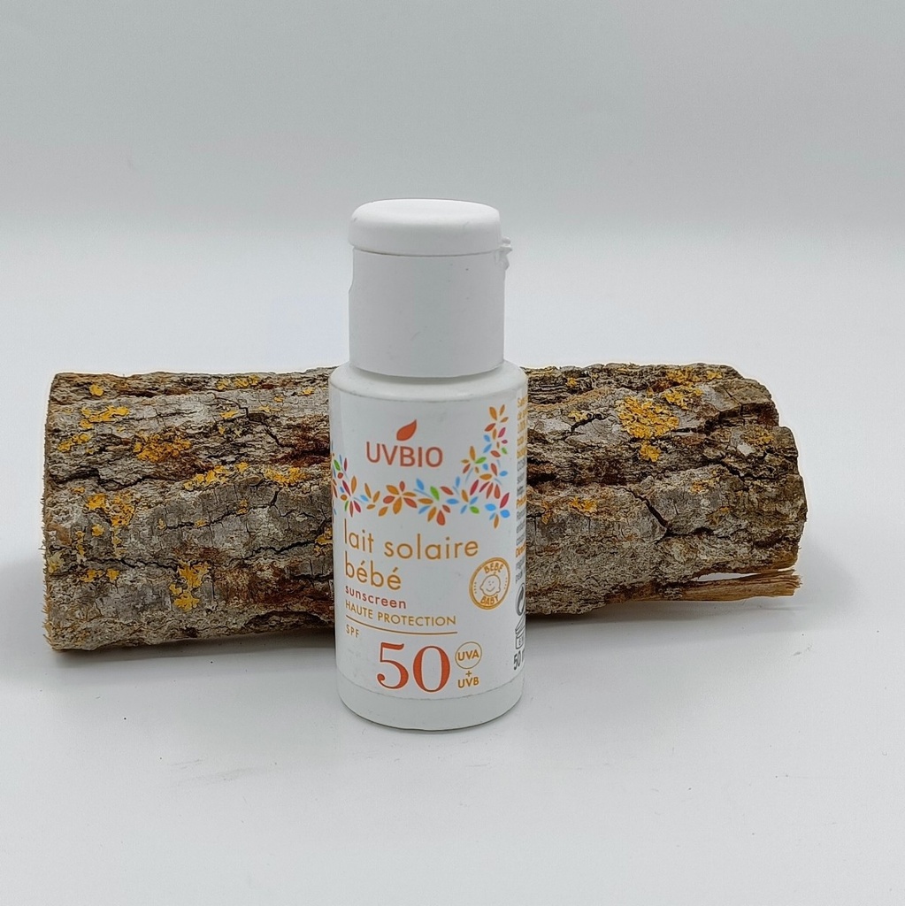 LAIT SOLAIRE BIO SPF50- 50 ML - UVBIO