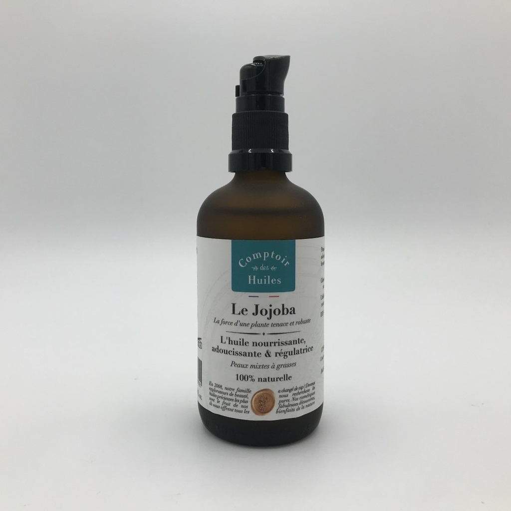 LE JOJOBA - 100 ML POMPE - COMPTOIR DES HUILES