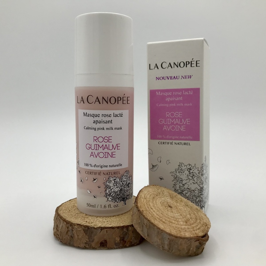 MASQUE ROSE LACTÉ APAISANT - LA CANOPÉE