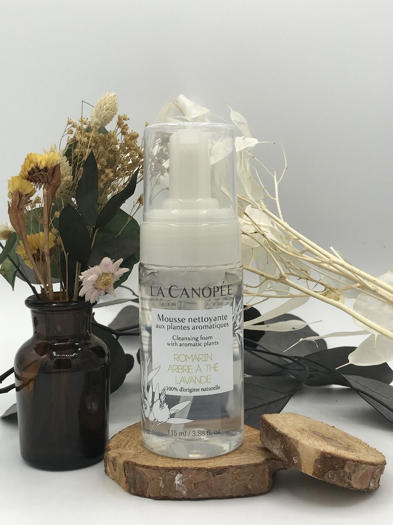 MOUSSE NETTOYANTE AUX PLANTES AROMATIQUES - LA CANOPÉE