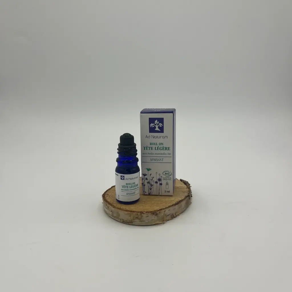 ROLL ON TETE LEGERE BIO 5ML - AD NATURAM