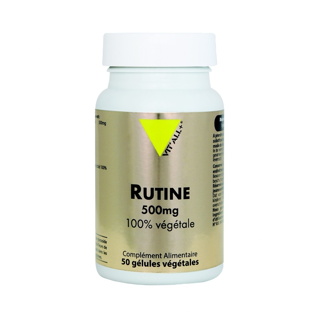 RUTINE 500MG - 50 GELULES VEGETALES - VIT ALL +