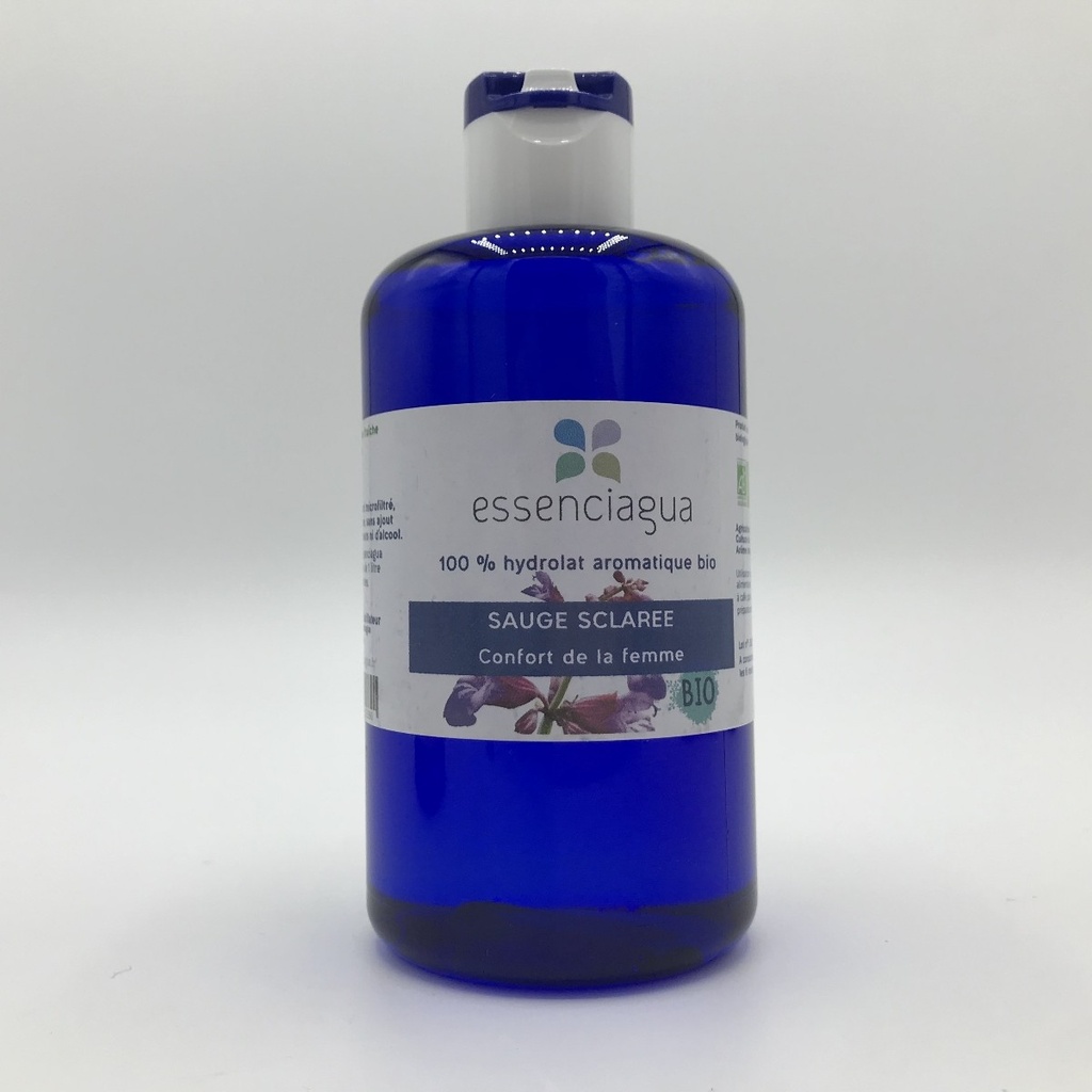 SAUGE SCLAREE HYDROLAT BIO 250ML - ESSENCIAGUA