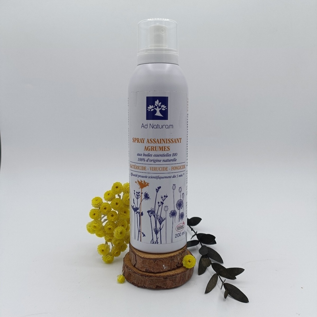 SPRAY ASSAINISSANT AGRUMES 200ML - AD NATURAM