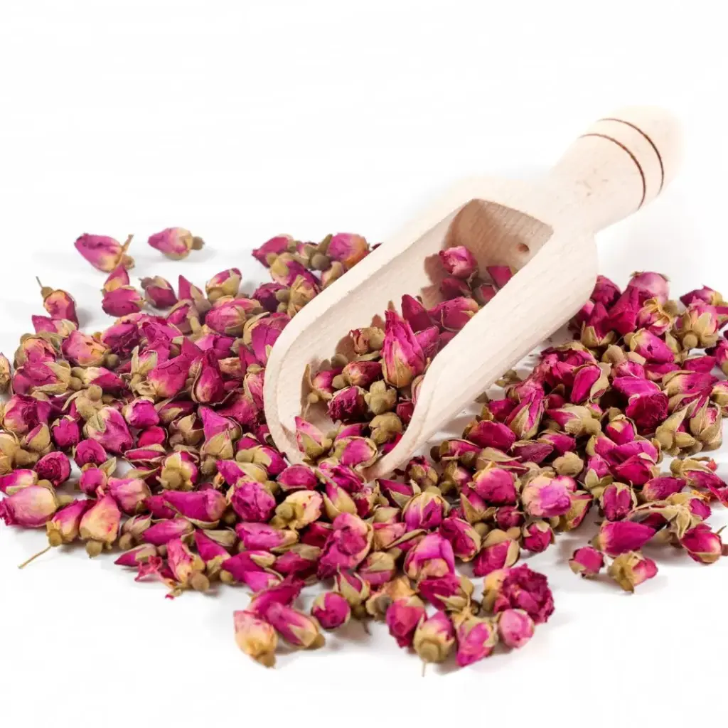 BOUTONS DE ROSE DE DAMAS - BIO - FLEURS