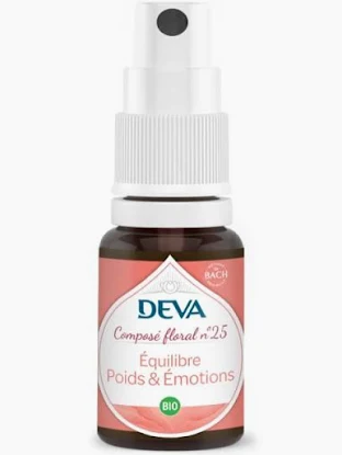 EQUILIBRE POIDS & EMOTIONS 30ML SPRAY - COMPOSE FLORAL N°25- DEVA
