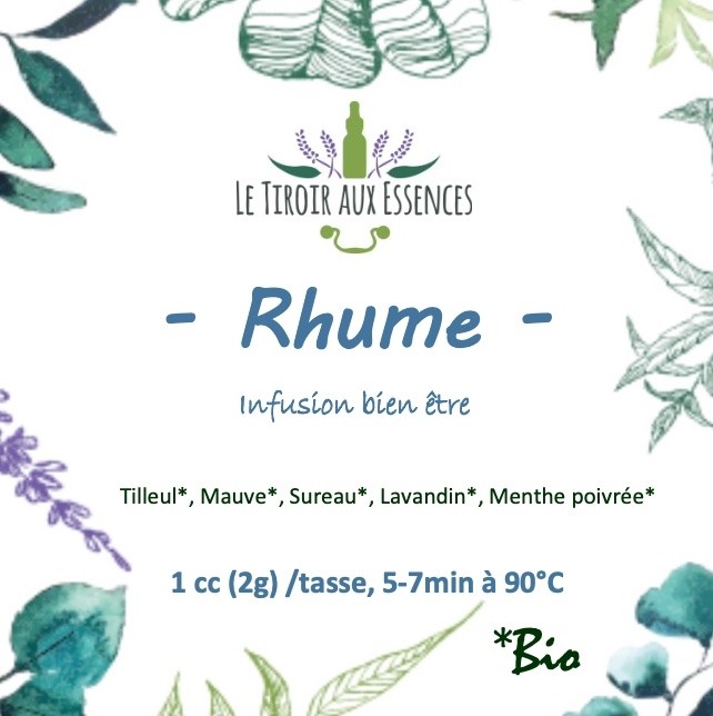 Infusion "Anti rhume" - Bio (50g)