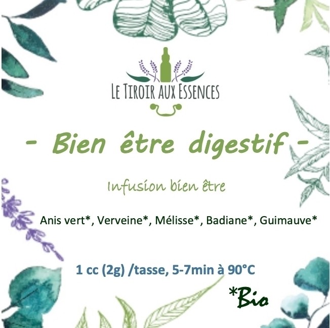 Infusion "Bien-être digestif" - Bio (50g)