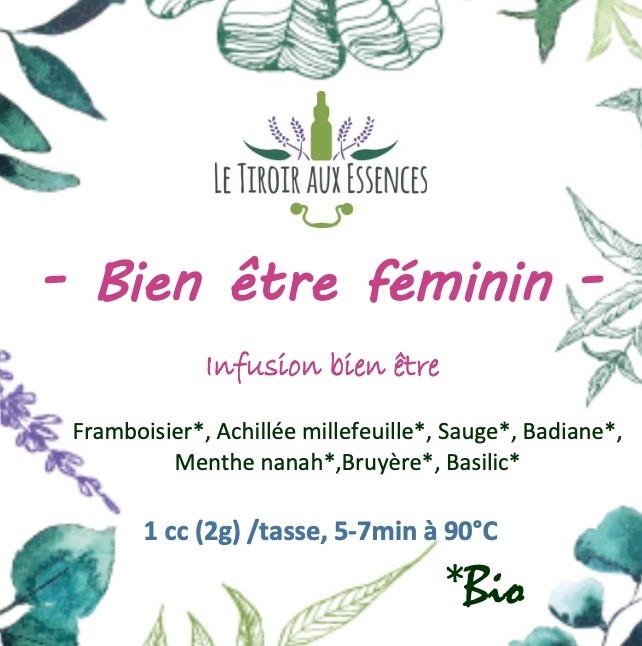 Infusion "Bien-être féminin" - Bio (50g)