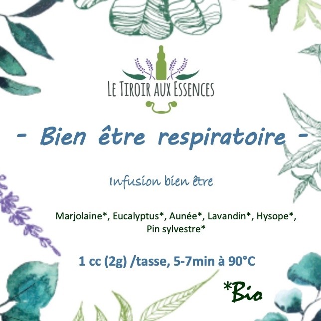 Infusion "Bien-être respiratoire" - Bio (50g)
