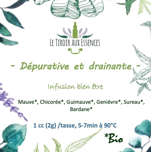 Infusion "Dépurative & drainante" - Bio (50g)