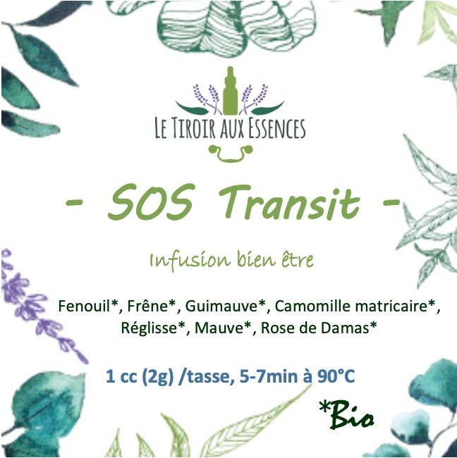 Infusion "SOS transit" - Bio (50g)