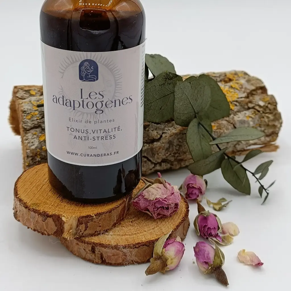 LES ADAPTOGÈNES - ELIXIR - SANS ALCOOL - 100 ML - CURANDERAS