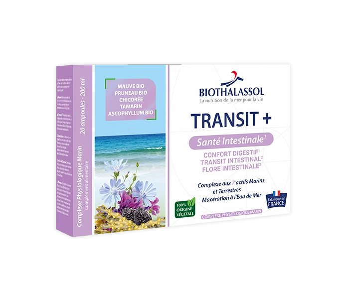 TRANSIT + - 200ML - 20 AMPOULES -  BIOTHALASSOL