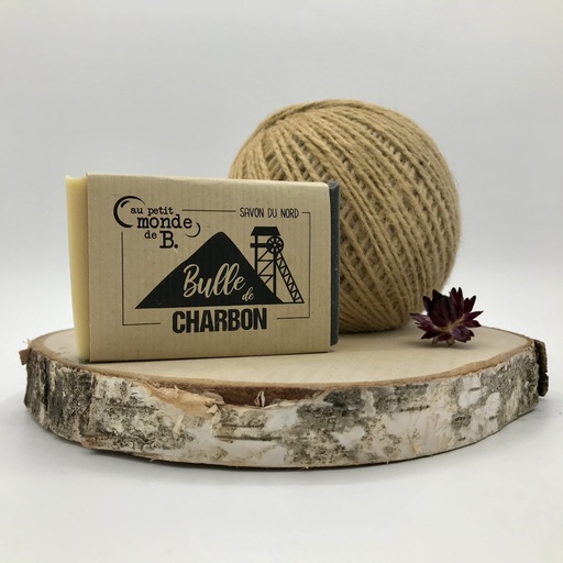 BULLE DE CHARBON - BIO - SAF 100G - AU PETIT MONDE DE B.
