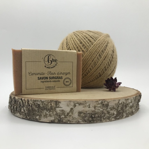 CAMOMILLE FLEUR D ORANGER - BIO - SAF 100G - AU PETIT MONDE DE B.