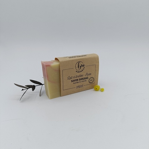 SAVON LAIT D ANESSE - ROSE - BIO - SAF 100G - AU PETIT MONDE DE B.