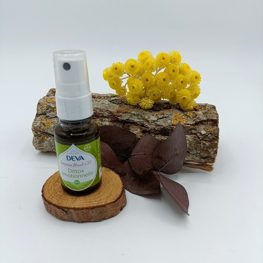 21 DETOX EMOTIONNELLE SPRAY 15ML - ELIXIR FLORAL - DEVA