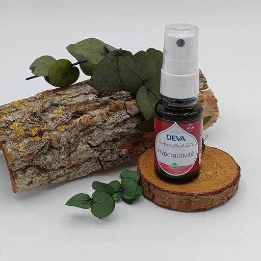 22 HYPERACTIVITE - SPRAY 15ML - ELIXIR FLORAL - DEVA