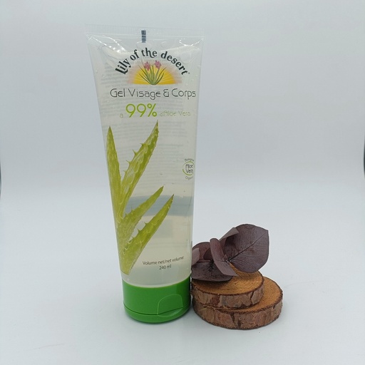 ALOE VERA - GEL VISAGE ET CORPS - 99%- 240 ML - LILY OF THE DESERT