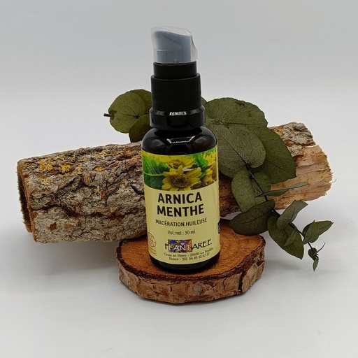 ARNICA MENTHE - MACERATION HUILEUSE - 30 ML - PLANTAREE