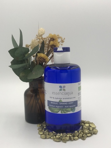 BASILIC GRAND VERT HYDROLAT BIO 250ML - ESSENCIAGUA