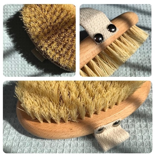 BROSSE DE MASSAGE OVALE CORPS- CACTUS - JOLIS BAUMES
