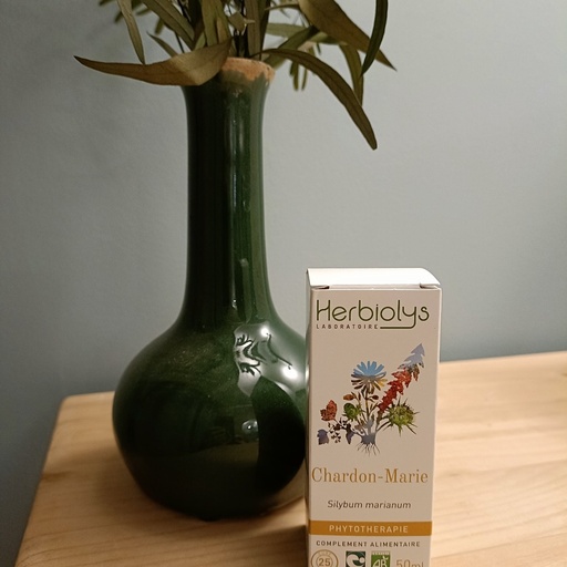 CHARDON MARIE / SILYBUM MARIANUM- PLANTE FRAICHE BIO 50ML - HERBIOLYS
