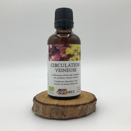 CIRCULATION VEINEUSE - MACERATION HYDRO ALCOOLIQUE - 50 ML - PLANTAREE