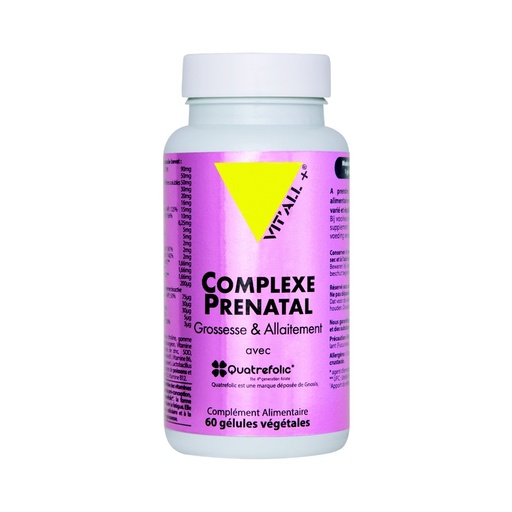 COMPLEXE PRE-NATAL - 60 GELULES - VIT ALL +