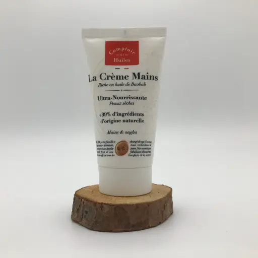 CREME MAINS ULTRA NOURRISSANTE A L' HUILE DE BAOBAB 50ML - COMPTOIR DES HUILES