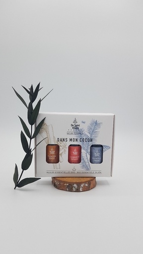DANS MON COCON - COFFRET AROMA SYNERGIES - DE ST HILAIRE