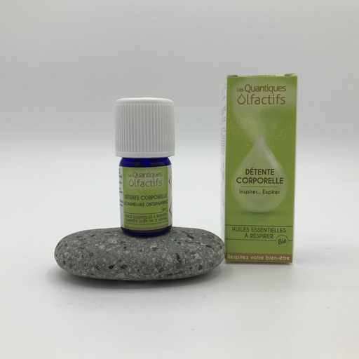 DETENTE CORPORELLE 5ML - QUANTIQUE OLFACTIF - BIO -