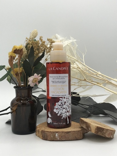 HUILE INTENSE DEMAQUILLANTE AUX ANTIOXYDANTS - 120ml - LA CANOPEE