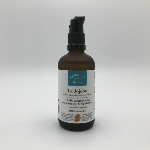 LE JOJOBA - 100 ML POMPE - COMPTOIR DES HUILES