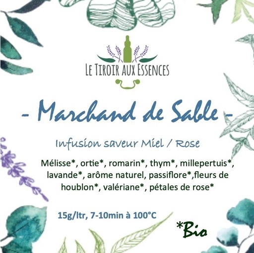 MARCHAND DE SABLE - INFUSION BIO