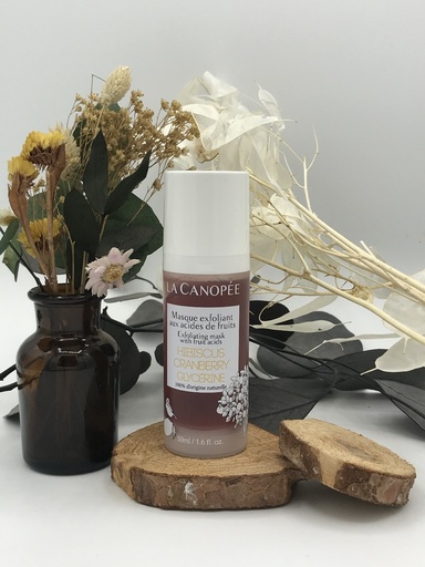 MASQUE EXFOLIANT AUX ACIDES DE FRUITS - LA CANOPEE