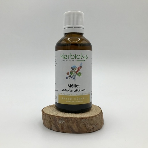MELILOT/ MELILOTUS OFFICINALIS- PLANTE FRAICHE BIO 50ML - HERBIOLYS