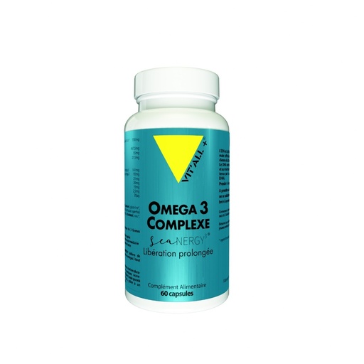 OMEGA 3 COMPLEXE SEANERGY3 - 60 CAPSULES - VIT ALL +